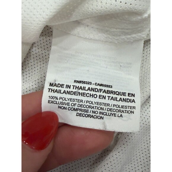 Nike Golf Tour Performance Dri Fit Polo Shirt Size XL Mens TPC San Antonio White - Picture 8 of 11